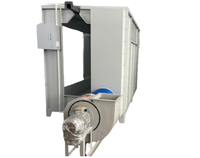 Peinture t équipement de dépoussiérage récupération de poudre Cyclone dépoussiéreur poudre plastique revêtement électrostatique Machine de récupération
