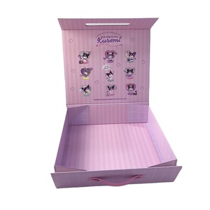 Wholesale Customize Luxury Folding Magnetic Closure Paper Boxes <b>Gift</b> <b>Box</b> Packaging With Handle - Product Image 1
