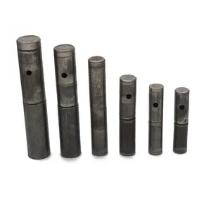 diameter 14mm cylindrical welded hinge factory iron door welding hinge with filler oil hole