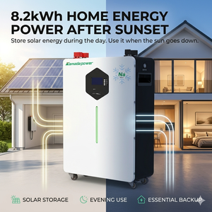 Batterie au sodium-ion 48V 8,2 kWh, batterie de stockage au sodium Na-ion, banque d'alimentation solaire, Power Wall, batteries rechargeables au sodium-ion - Product Image 3
