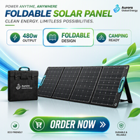 Module solaire pliable léger à haut rendement de conversion pour applications d'énergie solaire portables