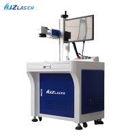 Machine de marquage laser à fibre de type bureau JPT MOPA M7 avec ordinateur pour marquage sur métaux et tasses 20W 30W 100W