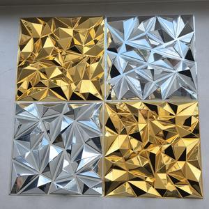 Pannelli murali in PVC placcato oro 3D pannelli murali decorativi lucidi adatti per <span class=keywords><strong>locali</strong></span> commerciali - Product Image 6