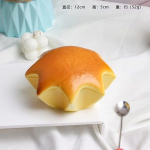Jouet à presser en mousse PU de haute qualité à rebond lent, en forme de gâteau alimentaire simulé, pour la petite enfance - Vente directe usine - Product Image 5