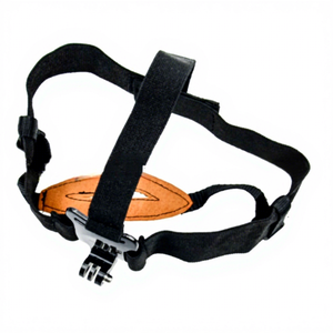 Correa ligera para la cabeza con soporte para la barbilla, cinturón elástico ajustable para GoPro <span class=keywords><strong>Hero</strong></span> 4/3/2/1 y YI <span class=keywords><strong>Action</strong></span> <span class=keywords><strong>Cam</strong></span> - Product Image 4