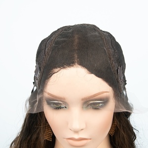 Perruque Casher Juive en Cheveux Humains Européens, Lace Front, Raie Libre, Nœuds Invisibles, Ondulation Naturelle, Brun Châtain – Vente en Gros Direct Usine - Product Image 2