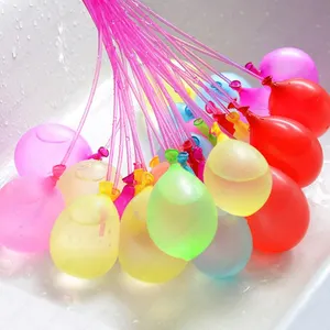Balões de água de látex autovedantes para festas, balões de água de preenchimento rápido, novidade 111 unidades, balões de água relaxantes para o verão, porta livre, novo design