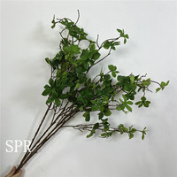SPR Hängende Pflanze Brautjungfernstrauß Künstliches Grün Tropische Pflanzen Pampasgras Glyzinien Dekorative Blumen für Hochzeiten Events Zuhause