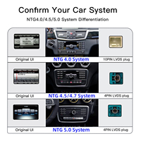 12.3 "Snapdragon 665 Android 14 pour Mercedes Classe E W207 C207 2009-2017 Wireless CarPlay Android Auto GPS Navigation Stereo