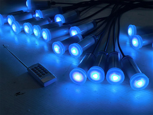 Mini Lámpara de Piscina con Carcasa de PC Lechosa, IP68, Color RGB, 12V CA, LED de 1.5 Pulgadas, Iluminación Subacuática con Certificación ETL - Product Image 3