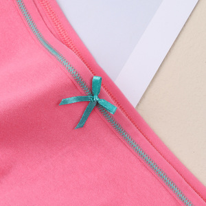 <span class=keywords><strong>Culotte</strong></span> <span class=keywords><strong>de</strong></span> bikini imprimée en coton Sexy pour femmes, sous-vêtements féminins respirants confortables, slips et week-ends, taille XXL - Product Image 2