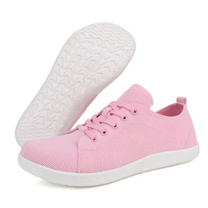 Zapatillas Minimalistas Personalizadas Antideslizantes, Transpirables y Suaves de Tejido para Mujer y <span class=keywords><strong>Hombre</strong></span>, Tallas Grandes con Puntera Ancha, Tipo Calcetín para Correr, Color Blanco - Product Image 6