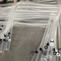 Service de découpe sur mesure pour tubes de tente gonflable en TPU/PVC transparent, écologiques, pour tente à air