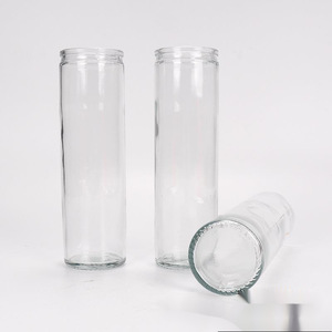 Linlang Shanghai Venta al por Mayor Envío en 5-7 Días Portavelas de Cristal Vacíos Estilo Mexicano para Velas Religiosas Decoración del Hogar - Product Image 1