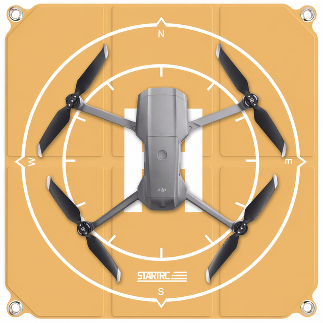 STARTRC 50cm PU Leather with Glassfiber Inner Drone Landing Pad Takeoff Mat for Air 3 Mini 4 Pro Mavic 3 Pro DJI Accessories