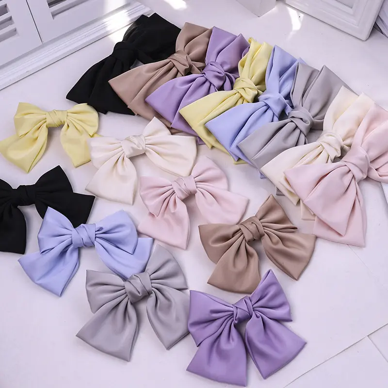 MYLULU Hot Sales Korean Fashion Hair Accessories New Design Elegant Warm Colors Girl Butterfly Hair Clips for women