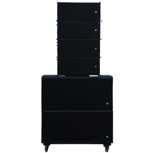 DBK 패시브 풀레인지 10인치 라인 어레이 스피커 및 18인치 파워드 서브우퍼 오디오 PA 스피커 시스템 (교회 행사용) - Product Image 6