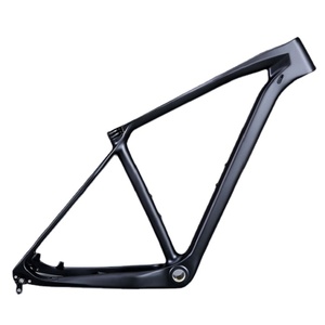Vélo de montagne en fibre de carbone intégrale pas cher, 29 <span class=keywords><strong>pouces</strong></span>, <span class=keywords><strong>cadre</strong></span> de vélo de montagne à suspension arrière rigide, BB92, axe traversant 12x142, MTB Bicicleta - Product Image 1