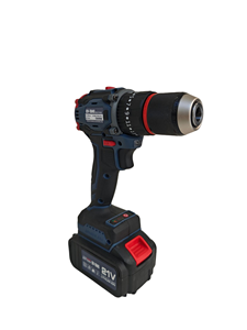 Máy khoan tác động không dây, sạc lại được, không cần chìa khóa, tốc độ biến thiên, dùng pin, dùng cho việc tự làm - Product Image 2