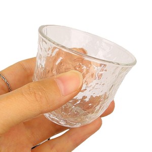 Glass Tea <b>Cup</b> <b>Set</b> 12 Pack Clear Ribbed Design For Gongfu Tea Drinking Gift Use - Product Image 4