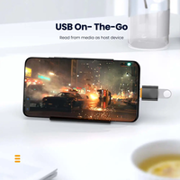 Adaptateur OTG USB C vers USB A pour Ordinateur Portable Samsung OnePlus, Connecteur de Câble, Convertisseur USB C OTG