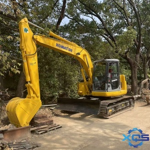Excavatrice sur chenilles d'occasion Komatsu PC128US, faible nombre d'heures, Japon, 12T, avec PLC, boîte de vitesses, moteur et pompe - Product Image 5
