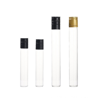 Usine Personnalisé Haute Borosilicate 50ml 100ml Tube De Verre Bouteille pour Emballage De Vin Whisky Tequila Liqueur Esprit Petite bouteille En Verre