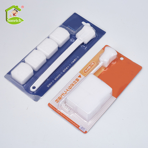 Cepillo de limpieza de descontaminación de cocina con mango de esponja Limpiar Melamina Magic Eraser Sponge - Product Image 1