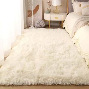 Custom Large Fluffy Fuzzy Polyester Fur Indoor Bedroom Area <strong>Rug</strong> Rectangle Square Shaggy Carpet Hallway For Home Living <strong>Room</strong>