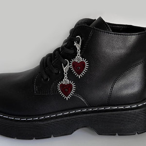 Zapatos de Metal Vintage hebilla gótica hueco Luna sol Martin botas Zapatos hebillas para DIY zapatos accesorios de decoración - Product Image 3