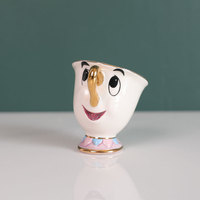 Trianglelyi — ensemble de théière la belle et la bête, théière en céramique, avec soucoupe, théière peinte en porcelaine, cars potter