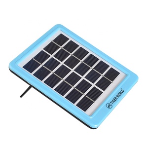 Hệ Thống Sunpanel Di Động Hiệu Suất Cao 168*140*17 Mm 12 Ô Kích Thước Nhỏ 2W 6V Tấm Năng Lượng Mặt Trời Cho Bộ Sạc Di Động - Product Image 4