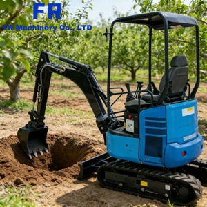 حفارة صغيرة عالية الجودة من طراز FR17 بوزن 1 طن و<span class=keywords><strong>2</strong></span> طن للبيع - Product Image 5