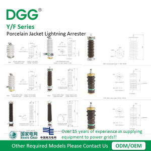 電気ライン安全のためのDGGライトニングアレスター11kV屋外ポリマータイプ - Product Image 6