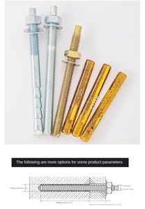 Ancre à capsule chimique à double extrémité en acier de haute qualité M6 M8 M10 - Product Image 4