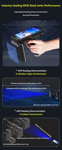 <span class=keywords><strong>Android</strong></span> PDAハンドヘルドUHF <span class=keywords><strong>RFID</strong></span>リーダーライター2Dバーコードスキャナー860-960MHz UHFスキャナー15m長距離EPC C1G2 <span class=keywords><strong>4</strong></span> + 64GB BX6100 - Product Image 6