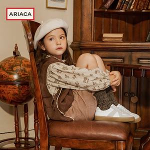Ariaca 2025 <span class=keywords><strong>Sneakers</strong></span> Casual Unisex per Bambini Leggere Antiscivolo in Vera Pelle Bianca Slip-On per Primavera Autunno Nuova Collezione - Product Image 3