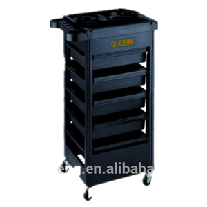 Hot Sell Cheap 5 <strong>Drawers</strong> Move Easy Sliding Beauty Hair Salon Color Plastic Multifunctional <strong>Drawer</strong> <strong>Trolley</strong> - Product Image 3