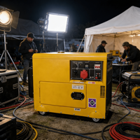 Kleiner 2kW bis 20kW Leiser Dieselgenerator mit Luft-/Wasserkühlungssystem, Automatischer Start, 110/220/380V Generator für den Heimgebrauch