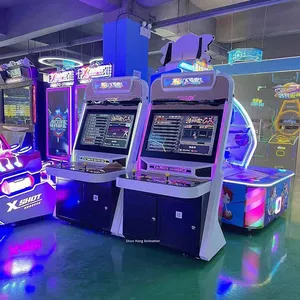เครื่องเล่นเกมต่อสู้แบบคิงไซส์ ดีลักซ์ ดับเบิ้ล อาร์เคด มัลติฟังก์ชั่น โครงสร้างโลหะ รับประกัน 1 ปี เหมาะสำหรับครอบครัว - Product Image 5