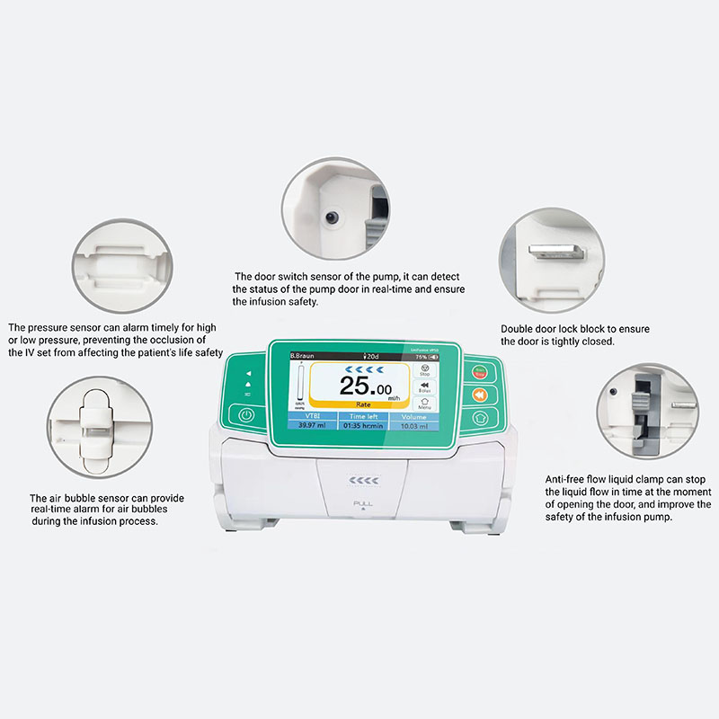 MN-IP003 Factory direct selling operating room infusion pump micro infusion set medical infusion pump