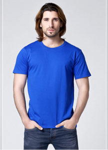 Bán Buôn Ngắn Tay Áo 60% Cotton 40% Polyester Đồng Bằng Trống Người Đàn Ông Của <span class=keywords><strong>T</strong></span>-Shirt Biểu <span class=keywords><strong>T</strong></span>ượng <span class=keywords><strong>T</strong></span>ùy Chỉnh In <span class=keywords><strong>T</strong></span>ự Làm Người Đàn Ông <span class=keywords><strong>T</strong></span> Áo Sơ Mi - Product Image 3