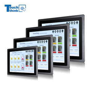 Màn hình cảm ứng điện dung tích hợp tất cả trong một giá rẻ <span class=keywords><strong>10</strong></span>.1/12.1/15.6/19.1/21.5 inch, PC công nghiệp, độ sáng cao, khung hợp kim nhôm - Product Image 1