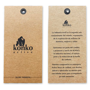 Étiquette volante de luxe personnalisée pour accessoires de vêtement vêtements vêtements - Product Image 4