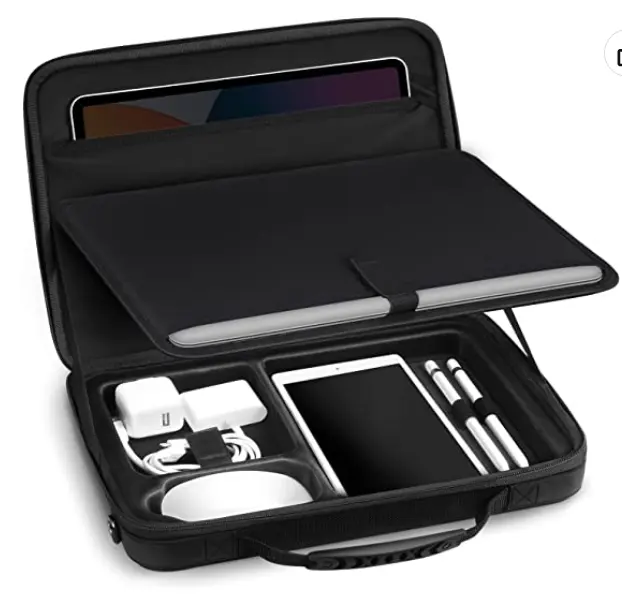 Benutzer definierte Hartschalen-Trage tasche EVA Laptop und Tablet-Umhängetasche
