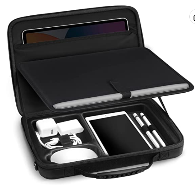 Custom Hard Shell Carrying Case EVA Laptop and Tablet Shoulder Bag