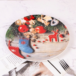 Juego <span class=keywords><strong>de</strong></span> <span class=keywords><strong>Vajilla</strong></span> <span class=keywords><strong>de</strong></span> <span class=keywords><strong>Porcelana</strong></span> con Diseño Navideño, <span class=keywords><strong>Vajilla</strong></span> <span class=keywords><strong>de</strong></span> Cerámica para Celebraciones Navideñas - Product Image 4