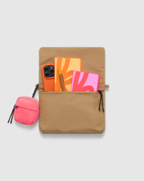 Tas Selempang Ponsel Sporty Kasual Kecil Unisex untuk Perjalanan, Fashion, dengan Logo Kustom Produsen, Cocok untuk Pria Wanita