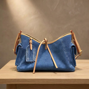 Sac à bandoulière Golden Bridge pour femme, style rétro, en cuir véritable, avec sangle réglable, sacoche spacieuse, 2-2,9 L - Product Image 4