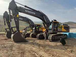 Excavadora sobre orugas Volvo EC480 usada de excelente calidad con componentes de caja de cambios de bomba de motor de núcleo eficiente estable - Product Image 4